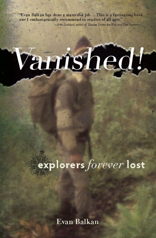 Book cover image for Vanished! ISBN: 9781634042772